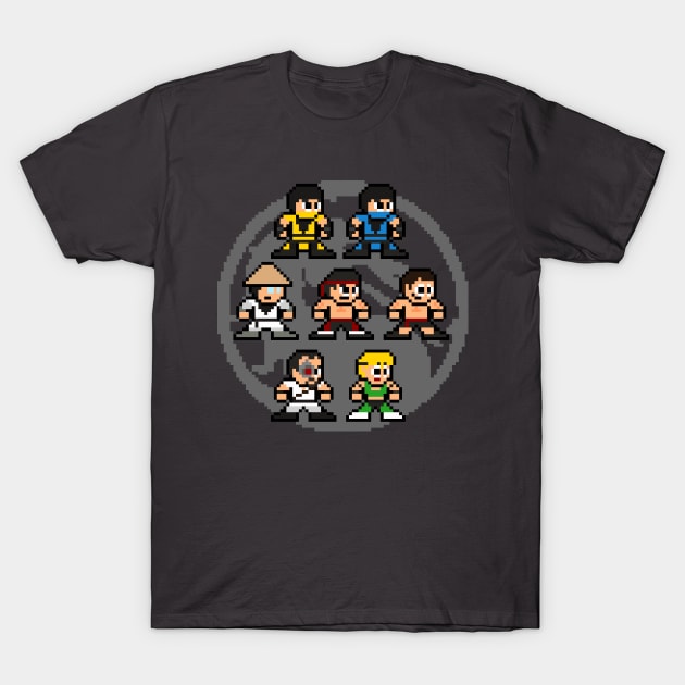 Pixelated Kombat T-Shirt by 8-BitHero